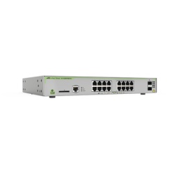 ALLIED TELESIS AT-GS970M/18PS-R-10 Switch PoE+ Administrable CentreCOM GS970M Capa 3 de 16 Puertos 10/100/1000 Mbps + 2 SFP Gigabit 247 W