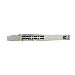 ALLIED TELESIS AT-X930-28GTX-901 Switch Stackeable Capa 3 24 puertos 10/100/1000 Mbps + 4 puertos SFP+ 10 G y dos bahias hotswap PSU Version Federal
