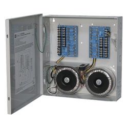 ALTRONIX ALTV2416600UL Fuente de poder ALTRONIX de 24 @ 25 Amper o 28 VCA @ 20 Amper para 16 camaras / Voltaje de entrada en 115 Vca / Con capacidad de baterias de respaldo / Requieren baterias