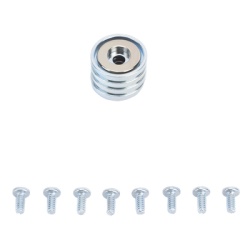 ALTRONIX MM4 Accesorio Kit de Montaje Magnetico Fuerza Maxima 26 lb Diametro Copa 23.8 mm Incluye Hardware Sin Necesidad de Taladrar Compatible con Enclosures Metalicos