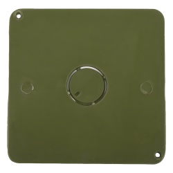 AMANCO-WAVIN ATUP-34T Tapa para Caja Cuadrada de 4 " para instalaciones con tuberia PVC Conduit pesado.