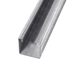 ANCLO ANC-USR-4X4-GC Unicanal Solido 4 X 4 cm X 3 m (Galvanizado en Caliente).