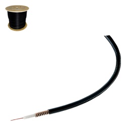 ANDREW / COMMSCOPE FSJ1-50A/1000 Cable Coaxial HELIAX de 1/4 Cobre Corrugado Superflexible Blindado 50 Ohms Carrete de 305 Metros (1000 Pies)