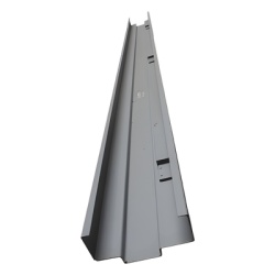 ASSA ABLOY 5059 Jamba de contra galvanizada 6 8" 5 3/4" con preparacion para pestillo derecho
