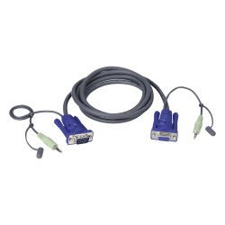 ATEN 2L2402A Cable VGA con audio de 1 8 m