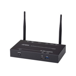 ATEN VP2021 Switch de presentaciones | Resolucion 4K | Diferentes herramientas de colaboracion: Anotacion pizarra y captura | inalambrico con Quad View | Multi-view se pueden compartir hasta 4 fuentes
