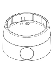 BOSCH RBM0430084 BOSCH V_NDAUCBBS - Caja de montaje en superficie SMB para Dinion 3100i IR - Img 2