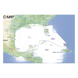 C-MAP M-NA-Y204-MS M-NA-Y204-MS C-MAP REVEAL del Golfo de Mexico y Bahamas