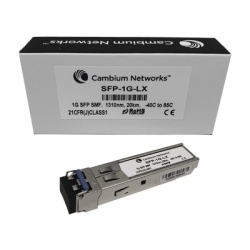 CAMBIUM NETWORKS SFP-1G-LX Transceptor MiniGbic SFP 1 Gbps Monomodo distancia hasta 20 km conector LC
