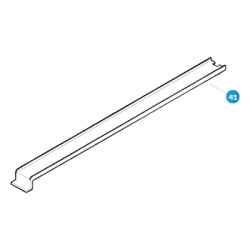 CAME 119-RID206 TEJA PLASTICA DE PROTECCION ANILLO SINFIN - ATI 3