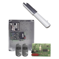 CAME KIT-ATI-3010 Kit de Operadores para Automatizar Portones Vehiculares Abatibles de 2 hojas / 3 m / 400 kg / Uso residencial