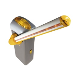 CAME KT-GARD4-LED Kit de barrera GARD 4 con mastil Italiano / Izquierda y derecha configurable en campo / Incluye Iluminacion LED Rojo/Verde / Pluma de 3.75 m / Cupula con iluminacion LED / Resorte Ro