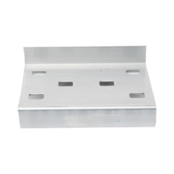 CHAROFIL CH-CZ-314ALK Cople para Uniones de Escalera de Aluminio / Perfil Z / Peralte 3 1/4" / Incluye Tornileria