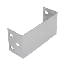 CHAROFIL CH-PCE86ALK Placa de Cierre para Escalera de Aluminio / Peralte 3 1/4" / Ancho 6" / Incluye Tornilleria (CHPCE314X6AK)
