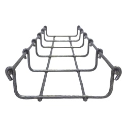 CHAROFIL MG-50-921BM Charola Bimetalica Tipo Malla 33/100 mm Ideal Para Utilizarse al Exterior o Zonas Humedas Hasta 53 Cables Cat6 Tramo de 3 Metros