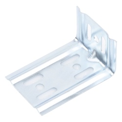 CHAROFIL MG-60-121EZ Mensula economica para montaje en pared para anchos de charola de 100mm con acabado Electro Zinc