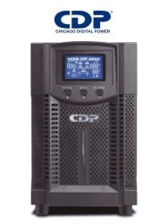 CHICAGO DIGITAL POWER CDP433045 CDP UPO11-2 - UPS ONLINE de 2000VA / 1800W / 4 Terminales de salida / Baterias 12V a 9AH X 4 / Respaldo de 5min en carga completa