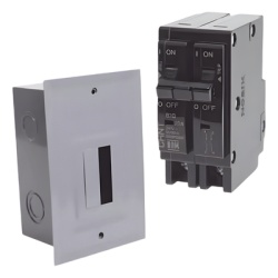 CHINT KITC2Q215S Kit Centro de Carga para sobreponer con 1 Interruptor Termico de 2 Polos 15Amp 120/240Vca 10kA.