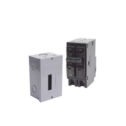 CHINT KITC2Q220S Kit Centro de Carga para sobreponer con 1 Interruptor Termico de 2 Polos 20Amp 120/240Vca 10kA.
