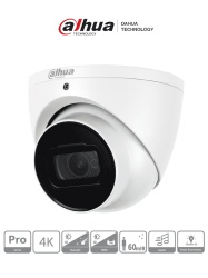 DAHUA DAH5750001 DAHUA HDW2802T-A -Camara Domo EyeBall 4K Starlight de 8MP lente de 2.8 mm IR de 50m WDR real 120 dB IP67. Ideal para vigilancia en alta resolucion con excelente rendimiento en con