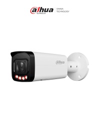 DAHUA DH-IPC-HFW2449T-ZAS-IL- Cámara IP Bullet de 4 MP/ Iluminador Dual/WizSense/ Lente Motorizado de 2.7 a 13.5mm/ IR y LED 60 Metros/ H.265+/ WDR Real/ Protección Perimetral/ Micrófono/ IP67/PoE/ SMD Plus/Ranura para MicroSD/E&S Alarma y Audio/