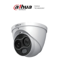 DAHUA DHT0040107 DAHUA DHI-TPC-DF1241-B2F2-DW-S2 Mini camara Eyeball hibrida IP termica/ 4 MP/ Eureka/ Funciones de IA / Deteccion de humo y llamas/ Canales visible y termico/ PoE/ IP67