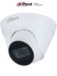 DAHUA DHT0040141 DAHUA DH-IPC-HDW1230T1P-A-0280B-S6 - Camara IP Domo 2MP con lente de 2.8 mm y angulo de vision de 102 grados microfono integrado IR de 30m IP67 PoE DWDR/