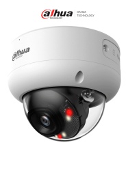 DAHUA DHT0040155 DAHUA DH-IPC-HDBW3849E-AS-IL - Camara IP Domo Antivandalica 4k/ 8 Megapixeles/ Iluminador Dual/ Lente de 2.8 mm/ 107 Grados de Apertura/ SMD 4.0/ AI SSA/ Ranura MicroSD/ PoE/ IP67/ I