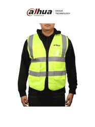DAHUA DHT3010087 DAHUA MATPRO2414 - Chaleco Amarillo Material Fluorescente con Logotipo Dahua/ Promocional