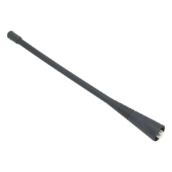 DEPM450 Antena Helicoidal UHF / 400-470 MHz / 50 Ohmios / Omnidireccional / Conector Rosca Monopolo / 170 mm (6.7 in)