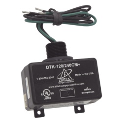 DITEK DTK-120/240CM Dispositivo de Proteccion contra Sobretensiones de Fase Dividida de 120/240 VCA Recomendado para Climas Motores Iluminacion.