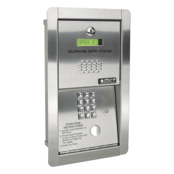 DKS DOORKING 1802-089 Audioportero telefonico / 600 numeros telefonicos / Control para 2 puertas / Empotrable / Marcacion a 16 digitos / Linea digital o analoga