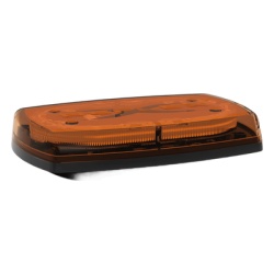ECCO 5540A-VM Mini torreta de 24 LED 10" Ambar Lente Ambar Iman y Encendedor de Vehiculo