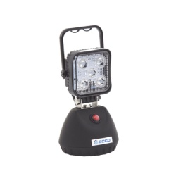 ECCO E-W2461NA Lampara de trabajo de mano con bateria recargable y montaje magnetico IP67