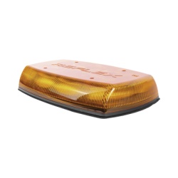 ECCO X5580-AA Mini Barra de Luces Ultra Brillante color Ambar Ideal para Seguridad Privada