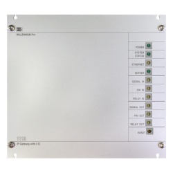 EGI AUDIO SOLUTIONS 1113 Interfaz Millennium IP para gestion de avisos y musica pre-grabados IP con 8 reles IN/OUT