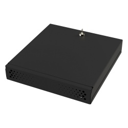 EPCOM INDUSTRIAL GABVID2R3 Gabinete Metalico para DVR/NVR. Tamano Max. de DVR/NVR: 445 x 88 x 400mm (An.xAl.xProf.). Compatible con Fuente SLIM.