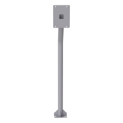 EPCOM INDUSTRIAL POSTE-INT Base tipo tubular para instalacion de cubierta BASEINT de videoporteros o interfones IP Fanvil y Grandstream altura de 1.2 metros pintura electrostatica color gris.