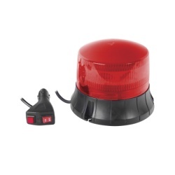 EPCOM INDUSTRIAL SIGNALING XM-1535-R Burbuja LED giratoria color rojo 9 LEDs montaje magnetico