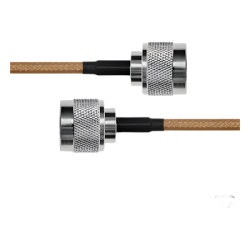 EPCOM INDUSTRIAL SN-142-N-110 Jumper de 110 cms. con Cable Coaxial RG-142/U con Conectores N Macho a N Macho.