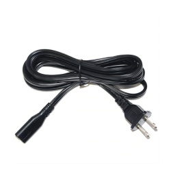 EPCOM POWERLINE ACCORD2-1.8M Cable de Alimentación CA / 120-240 Vca / 18 AWG / 2 Conductores / 1.8 m (5.91 ft) / Clavija Tipo A / UL