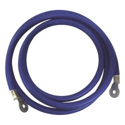 EPCOM POWERLINE CBL-2AWG-2.2B Cable Jumper para Baterías / 2.2 m (7.2 ft) / Calibre 2 AWG / Terminales de Ojo / Tornillo 6 mm / Azul