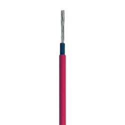 EPCOM POWERLINE CBL-UT-10R/100 Cable Fotovoltaico Rojo / Cobre Estanado / 6 mmÂ² (10 AWG) / 2000V / Rollo 100m / UL 4703 y TUV