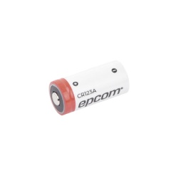 EPCOM POWERLINE CR123A Bateria de Litio CR123A / 3V / 1300 mAh / No Recargable / Acero Inoxidable / Operacion -40Â°C a +60Â°C
