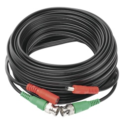 EPCOM POWERLINE DIY-10M-HD Cable Coaxial Siames / BNC RG59 + Alimentación / 10 Metros (32.81 Pies) / 100% Cobre / 4K / Interior y Exterior