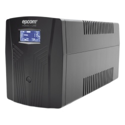 EPCOM POWERLINE EPU1200LCD UPS Línea Interactiva / 1200 VA / 720 W / Salida 120 Vca ±5% / 6 Tomas NEMA 5-15R / Pantalla LCD / AVR Dinámico
