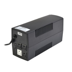 EPCOM POWERLINE EPU500L UPS de 500VA/300W / Regulador de Voltaje AVR / Bateria de 7 Ah / 4 Tomas NEMA 5-15R / Display de LED