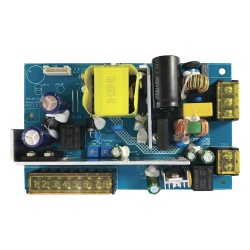 EPCOM POWERLINE PL12DC5ABK-B Fuente de Alimentación para Rack / 1 Salida / 11-15 V CC 5 A / Entrada Universal 96-264 V CA / Temporizador 0-45 s / Respaldo con Batería 12 V