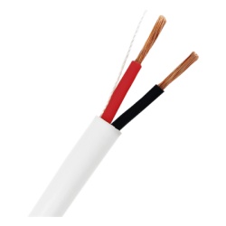 EPCOM PROAUDIO EP-1602/500 Bobina de 152 Metros (500 Pies) / 16AWG 2 Conductores / Cable Profesional de ALTA FIDELIDAD 100% Cobre / Interior / Color Blanco / Libre de Oxigeno / Para Aplicaciones de Au