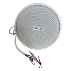EPCOM PROAUDIO EP750DW Altavoz Colgante 5" | 10-20W | 70/100V | Respuesta 130-18KHz | Blanco | Sensibilidad 90dB